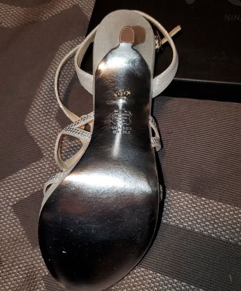 Nina Embellished Heels Size 8.5 - Picture 3 of 4